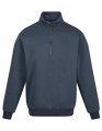 Heren Sweater met 1-4  rits Regatta TRF685 seal grey